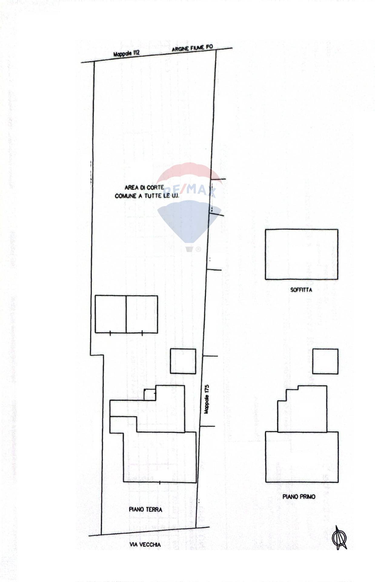 Pianta 2D - Independent house via Vecchia
 
11, Quingentole - floor plans 1