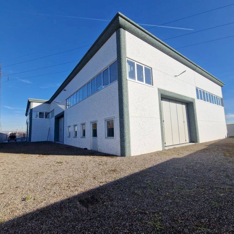 Facciata - Capannone via Cesare Battisti, Pogliano Milanese - foto 1