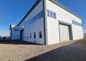 Facciata - Capannone via Cesare Battisti, Pogliano Milanese - foto 1