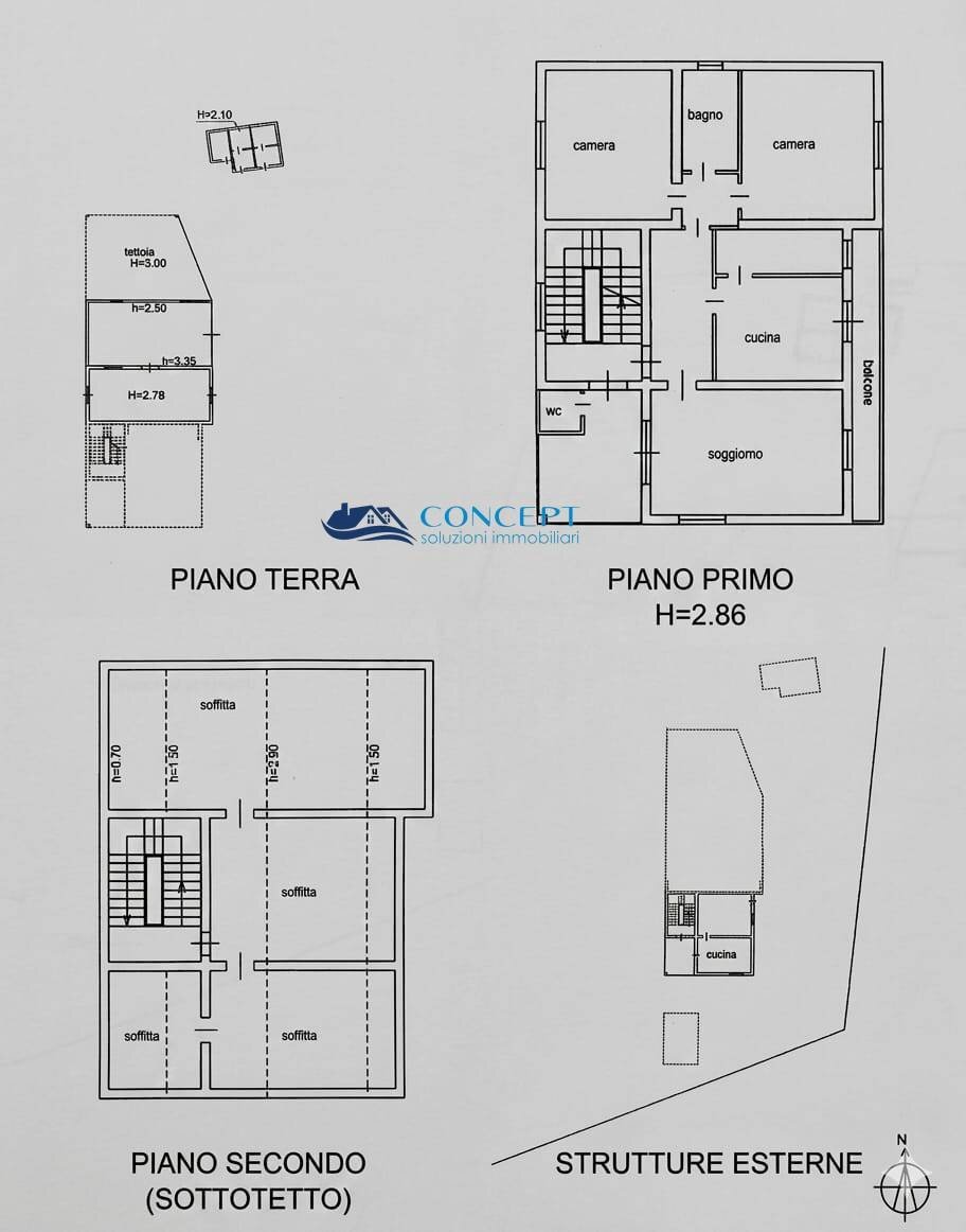 Foto 10 - Villa via Casone
 
snc, Martinsicuro - planimetria 1