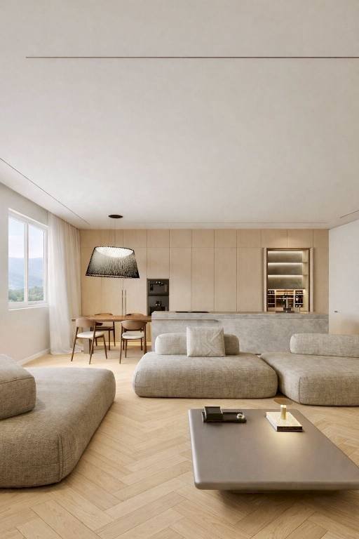 Salone - Villa via Ramera, Ponteranica - foto 3