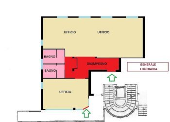 Planimetria - Ufficio via di Corticella, 181, Bologna (zona Corticella) - foto 11