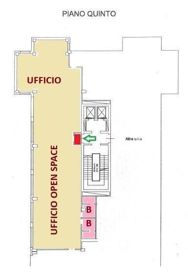 Planimetria - Ufficio via Persicetana, 28, Bologna (zona Borgo Panigale) - foto 1