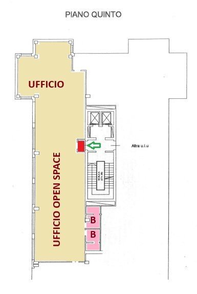 Ufficio via Persicetana, 28, Bologna (zona Borgo Panigale) - planimetria 1