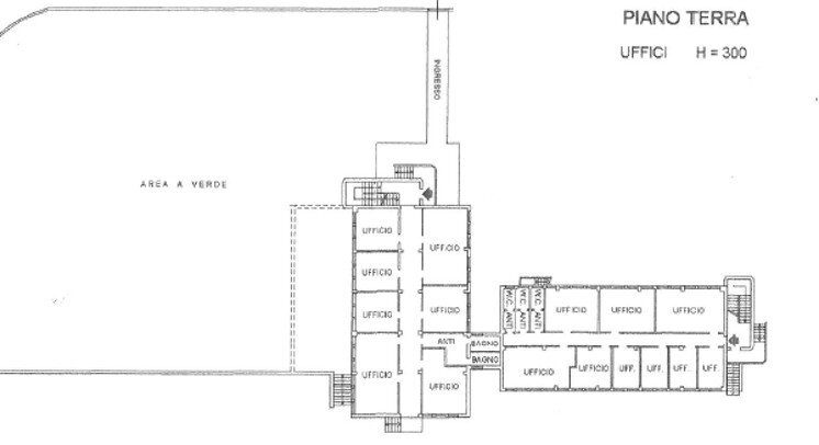 Office via Clodoveo Bonazzi, 51, Castel Maggiore - floor plans 1