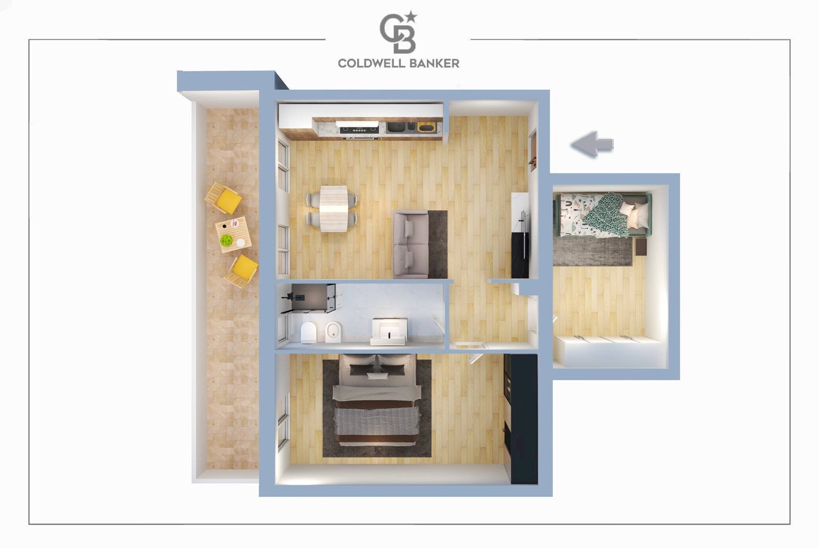 Foto 27 - Trilocale Via Palaverta
 
69, Marino - planimetria 1