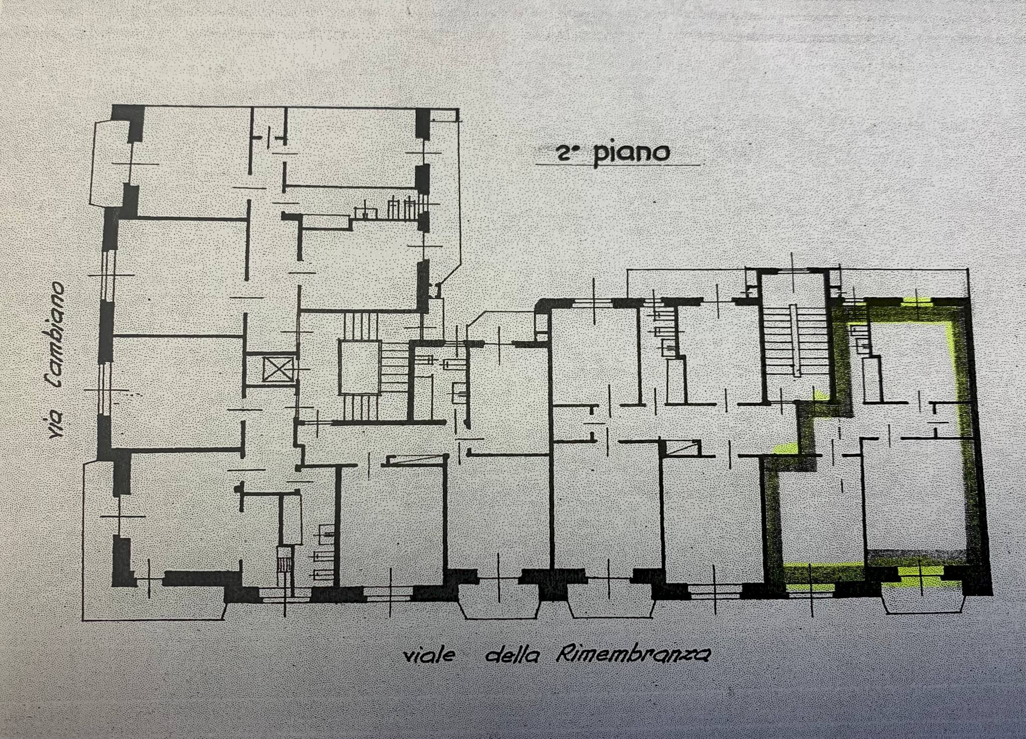 Trilocale viale della Rimembranza, 13, Pinerolo - planimetria 1