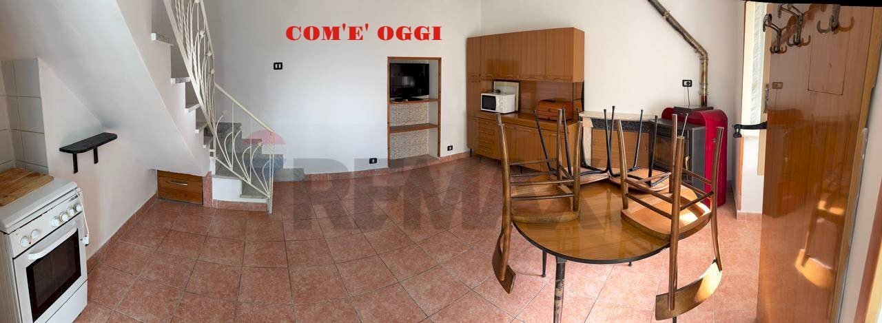 SOGGIORNO-CUCINA - COM\'E\' OGGI - Trilocale VICO SECONDO CESARE BATTISTI
13, Busso - foto 2