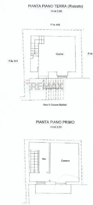 Pianta 2D - Trilocale VICO SECONDO CESARE BATTISTI
 
13, Busso - planimetria 1