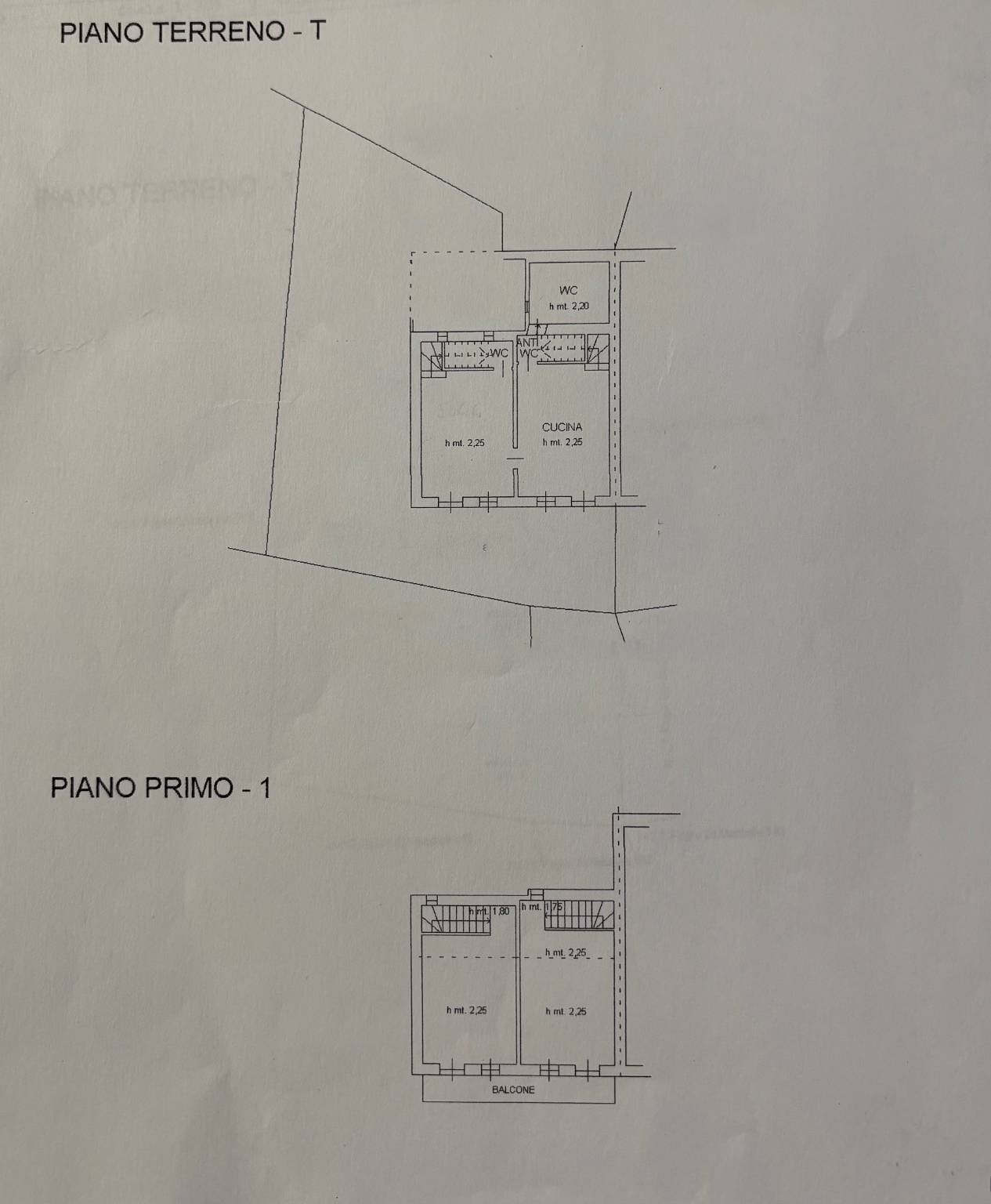 Rustic via Gaia, 4, Bagnolo Piemonte - floor plans 1