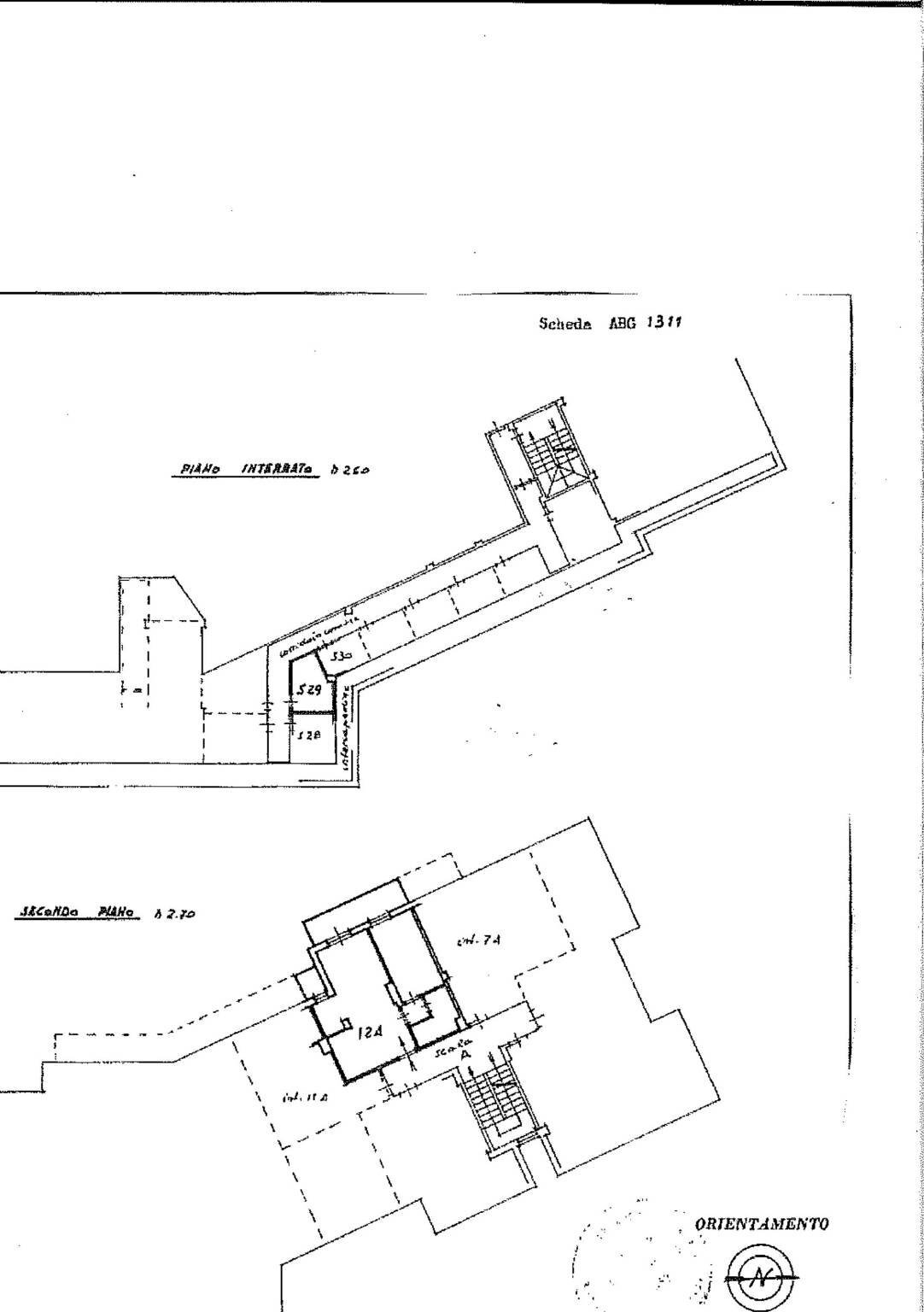 Bilocale via Giangirone, 7, Roburent - planimetria 1