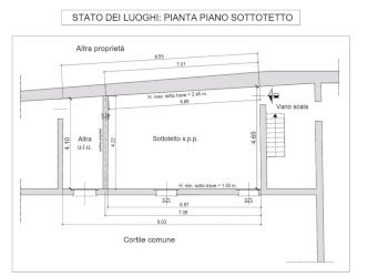 Planimetria - Two-room apartment via Medolago, 6, Terno d'Isola - photo 19