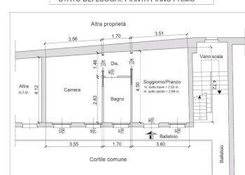Planimetria - Bilocale via Medolago, 6, Terno d'Isola - foto 20