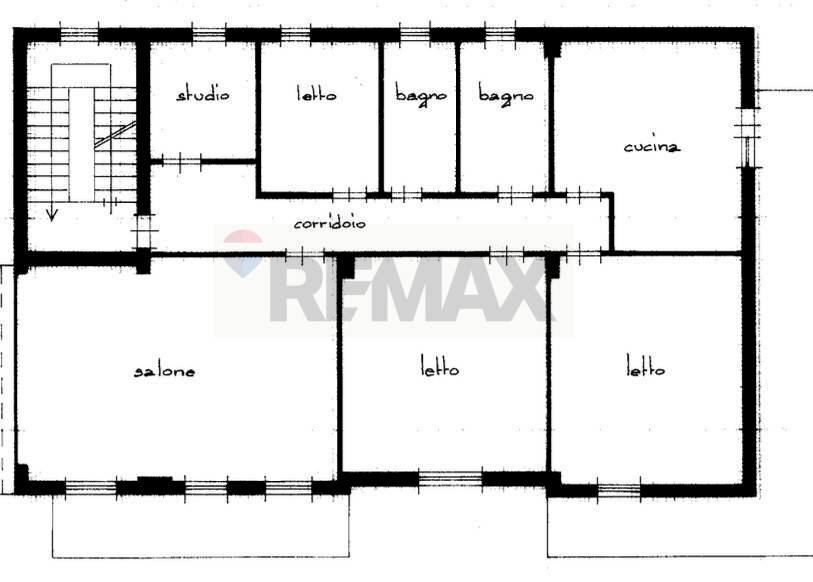 Pianta 2D - Appartamento Via Giuseppe Giusti
 
20, Carini - planimetria 1