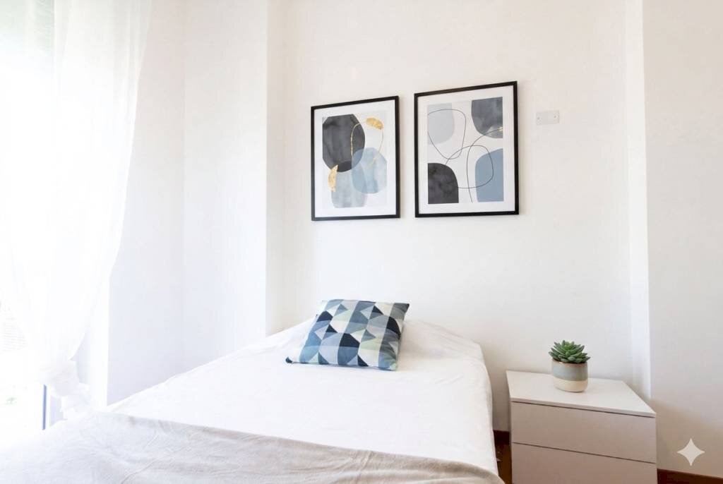 Camera da letto - Non-buildable land via André-Marie Ampère, 126, Milano (neighborhood Casoretto) - photo 3