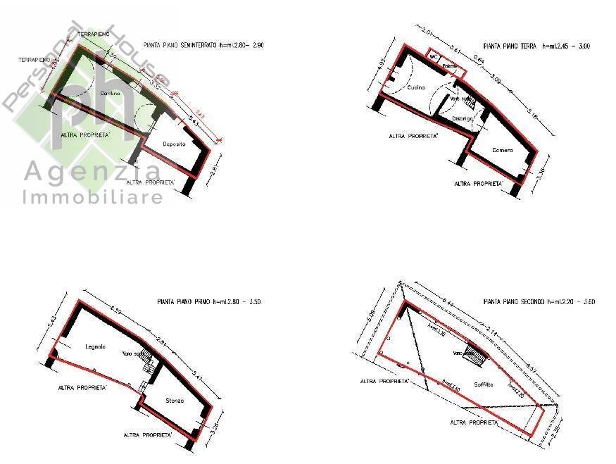 Foto 14 - Villa Bifamiliare via Dante Alighieri
 
10, Storo - planimetria 1