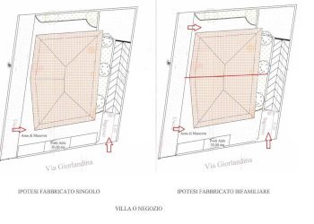 Planimetria - Building land via Giorlandina, Rieti - photo 4