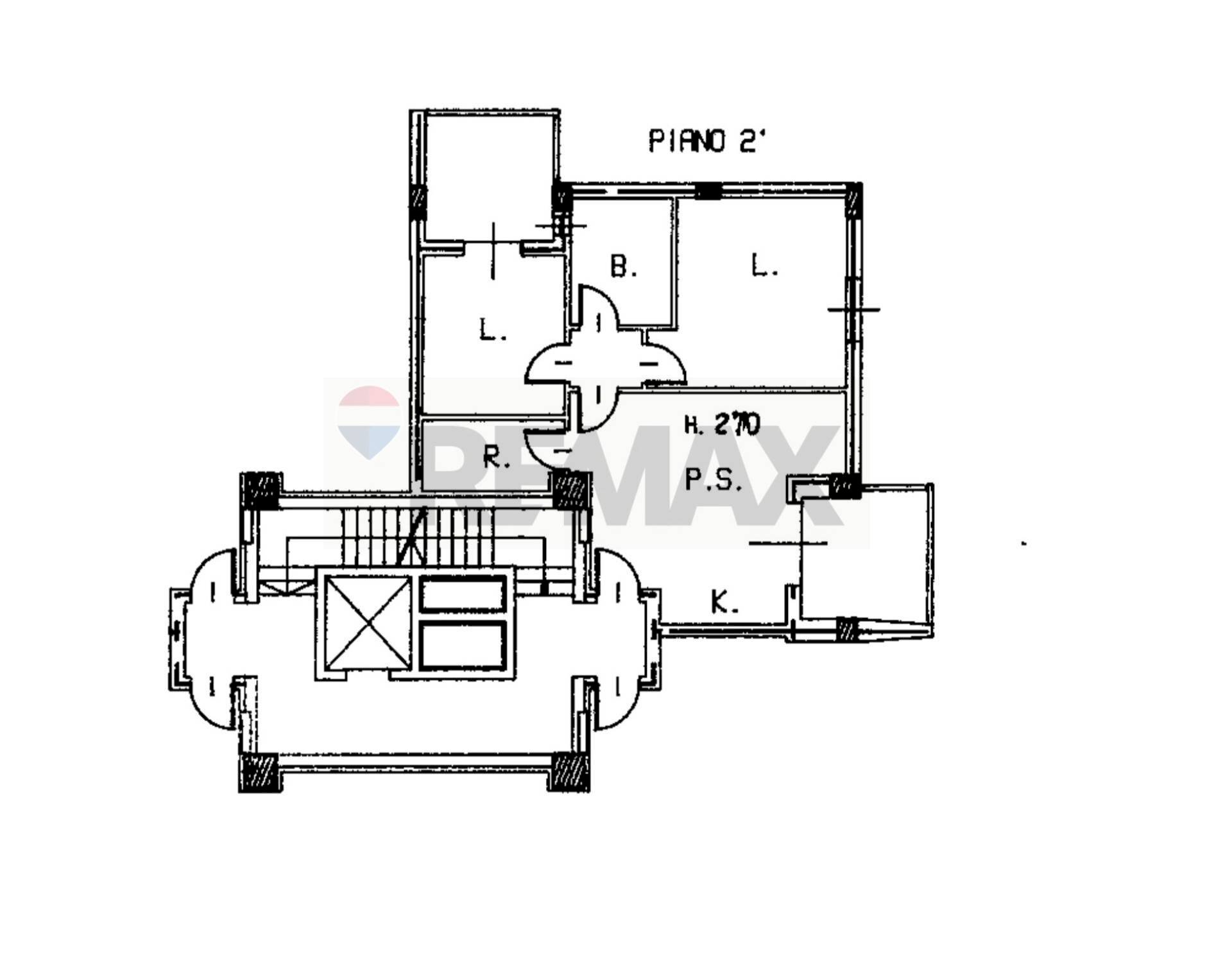 Pianta 2D - Trilocale Via Zancle
 
8, Verona - planimetria 1