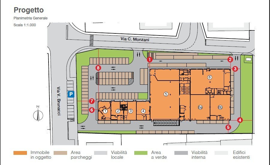 Abbigliamento - Intimo via Cirillo Monzani, Venezia (zona Mestre) - planimetria 1