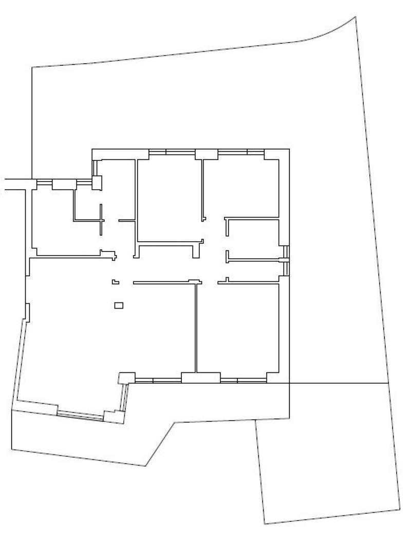 Planimetria casa - Quadrilocale via Della Maratona, Roma - planimetria 1
