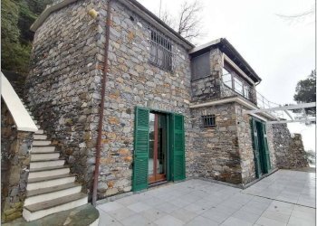 Facciata - Villa all'asta strada Consortile Forno Vallette, Zoagli - foto 3