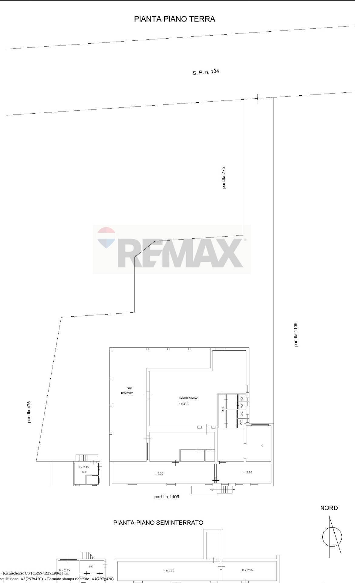 Pianta 2D - Commercial Premises Via Cisternino /S.p. 134, Locorotondo - floor plans 1