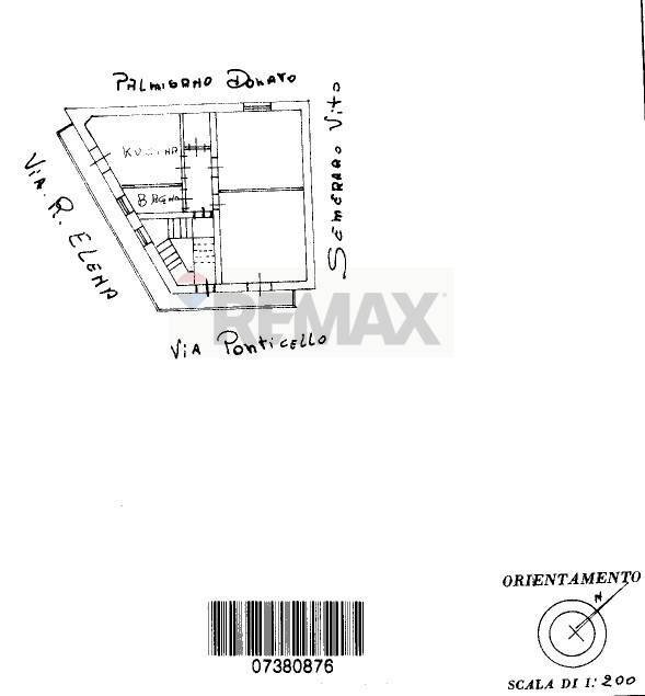 Pianta 2D - Appartamento Via Ponticello
 
16, Crispiano - planimetria 1