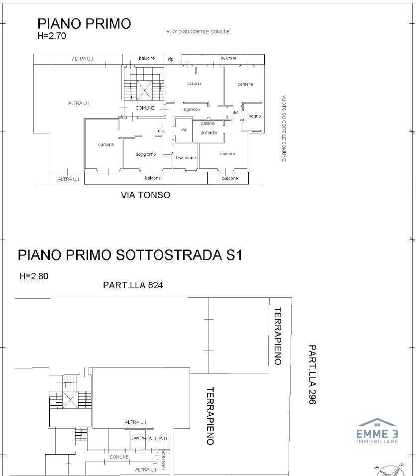 Foto 29 - Appartamento Via Alessandro Tonso
 
65, Alessandria - planimetria 1