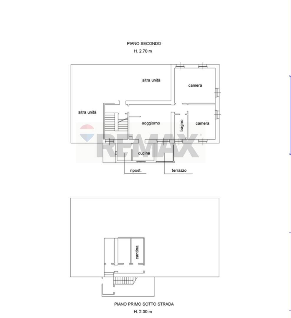 Pianta 2D - Trilocale Strada per Parma
 
16, Langhirano - planimetria 1