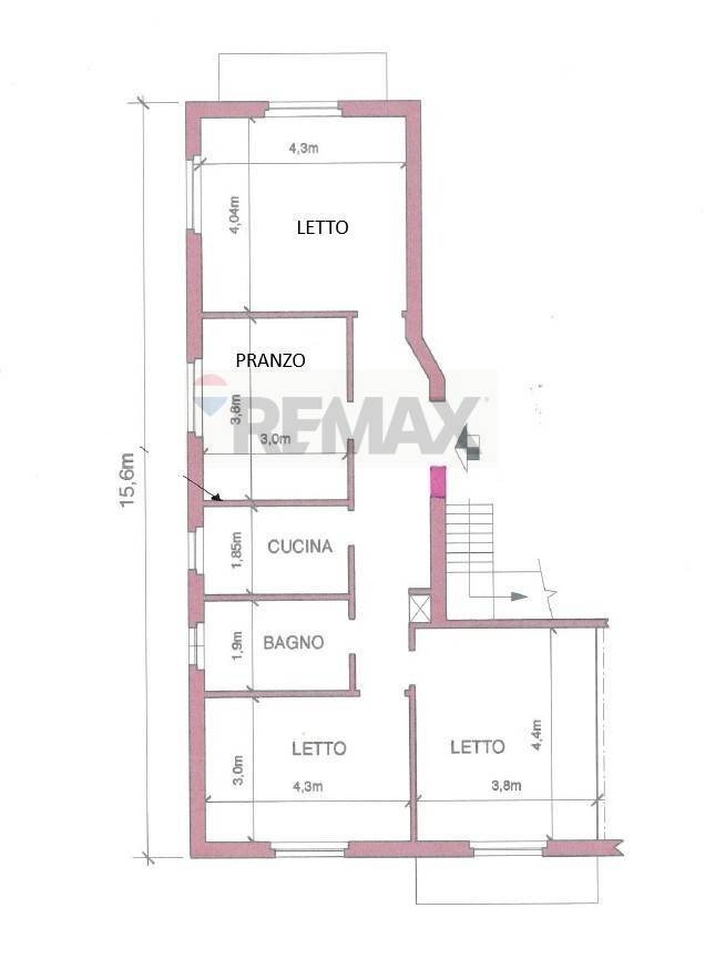 Pianta 2D - Terreno non edificabile Via gaetano callani
 
3, Parma - planimetria 1