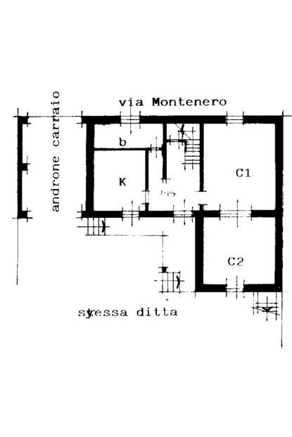 Independent house via Montenero, 16, Volpiano - floor plans 1