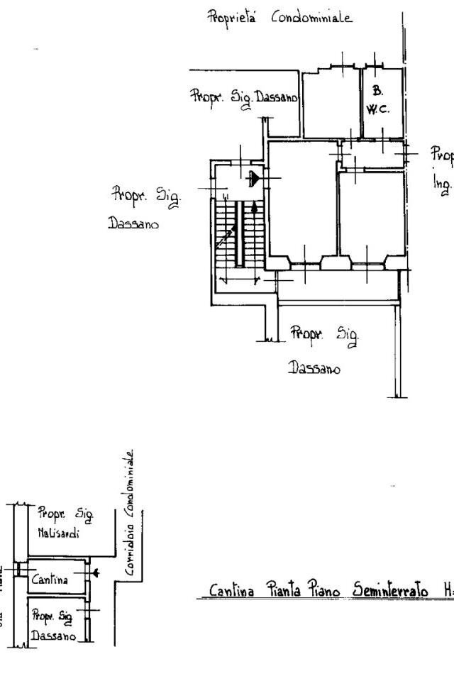 Appartamento Passeggiata Luigi Cadorna, 60, Alassio - planimetria 1