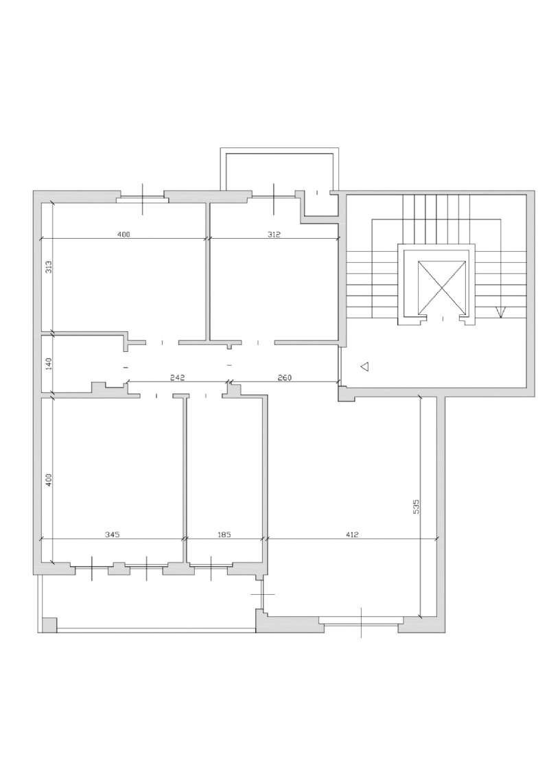 quotata_page-0001 (5) - Quadrilocale via Strambino, 9/B, Torino - planimetria 1