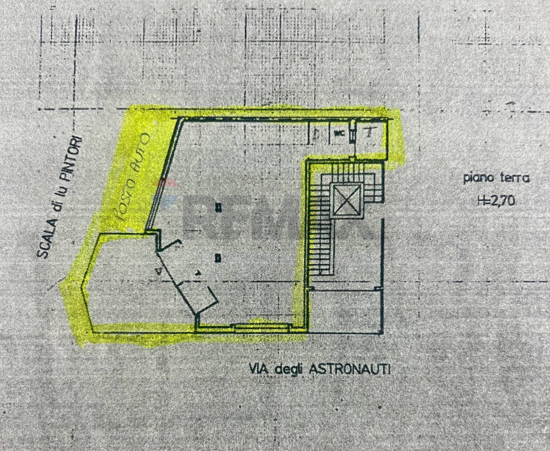 Pianta 2D - Locale Commerciale Via Degli Astronauti
 
snc, Sassari - planimetria 1