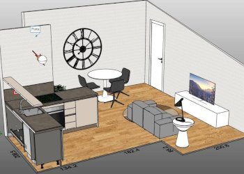 Planimetria - Two-room apartment via Nizza, 31, Torino (neighborhood San Salvario) - photo 32