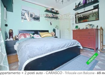 Camera da letto - Three-room apartment Carasco - photo 9
