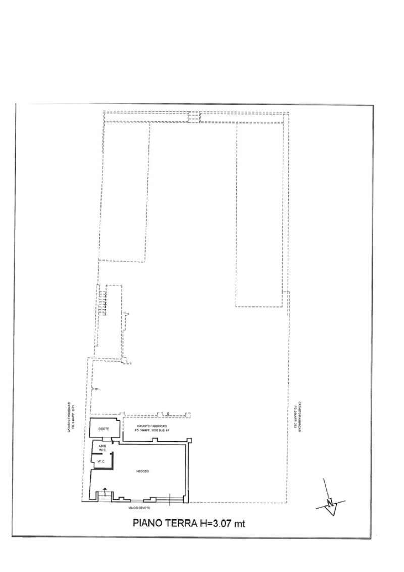 Planimetria - Ufficio via dei Devoto, 85, Lavagna - planimetria 1