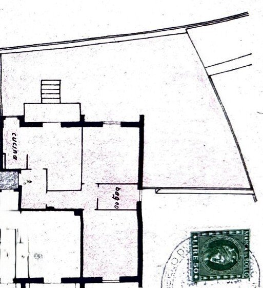 Trilocale via delle Ginestre, 17, Genova (zona Marassi) - planimetria 1