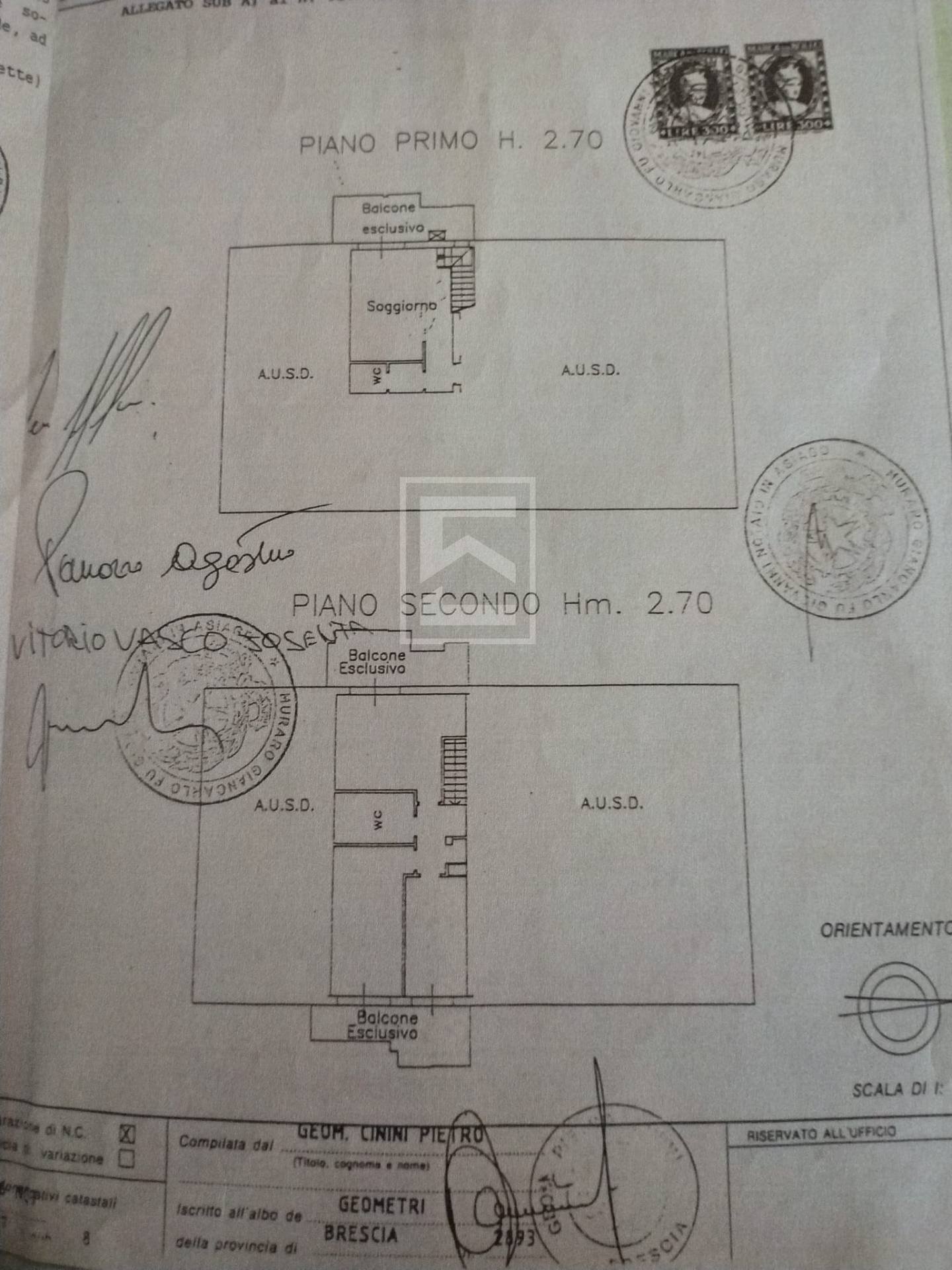 Foto 29 - Quadrilocale via caravaggio
 
3, Sirmione - planimetria 1
