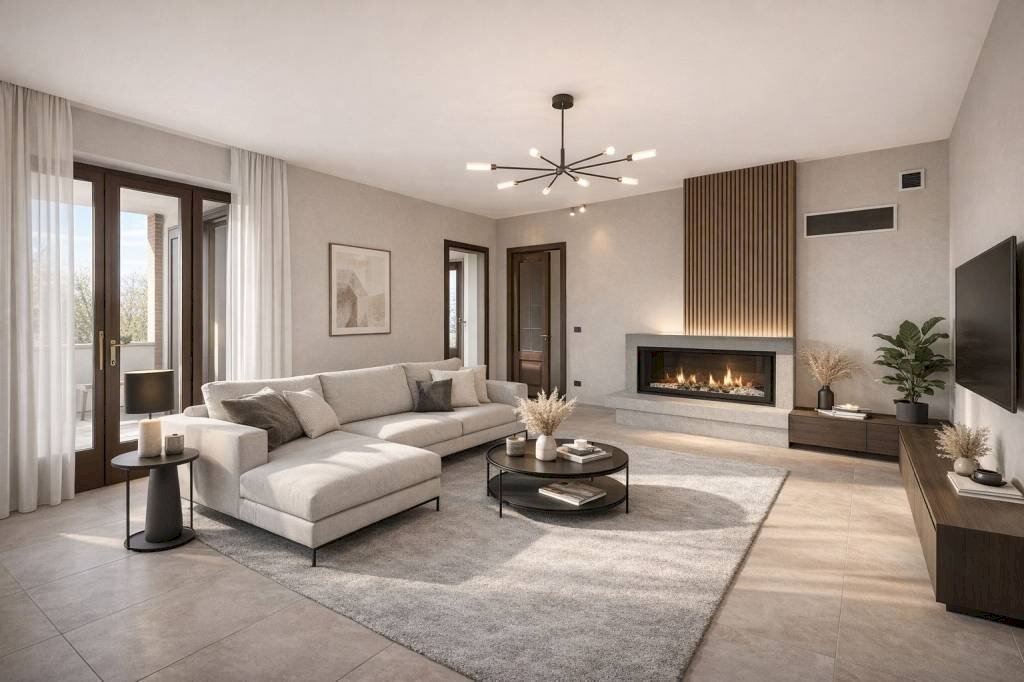 Salone - Villa via Giuseppe Mazzini, 14, Busca - photo 3