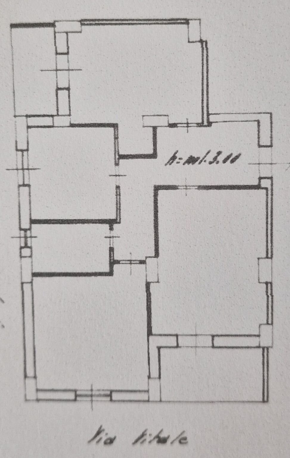 Trilocale via Ettore Vitale, 18, Catanzaro - planimetria 1