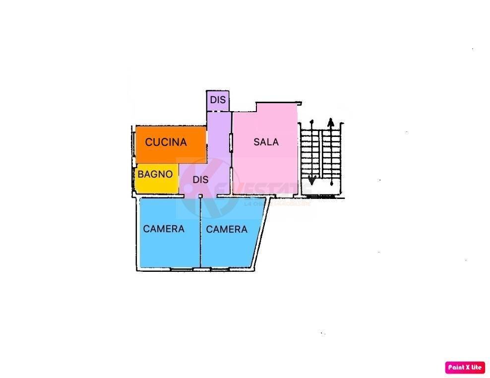 Foto 27 - Appartamento Via Lu Fangazzu
 
21/A, Sassari - planimetria 1