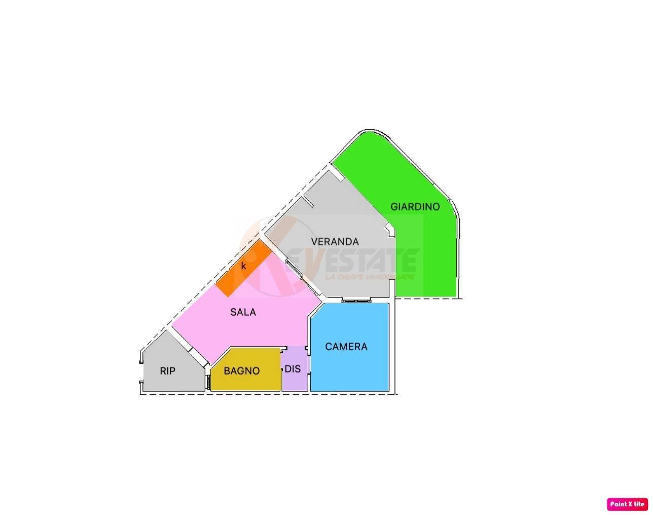 Foto 28 - Bilocale Sos Alinos - Sa Conzola
 
63, Orosei - planimetria 1