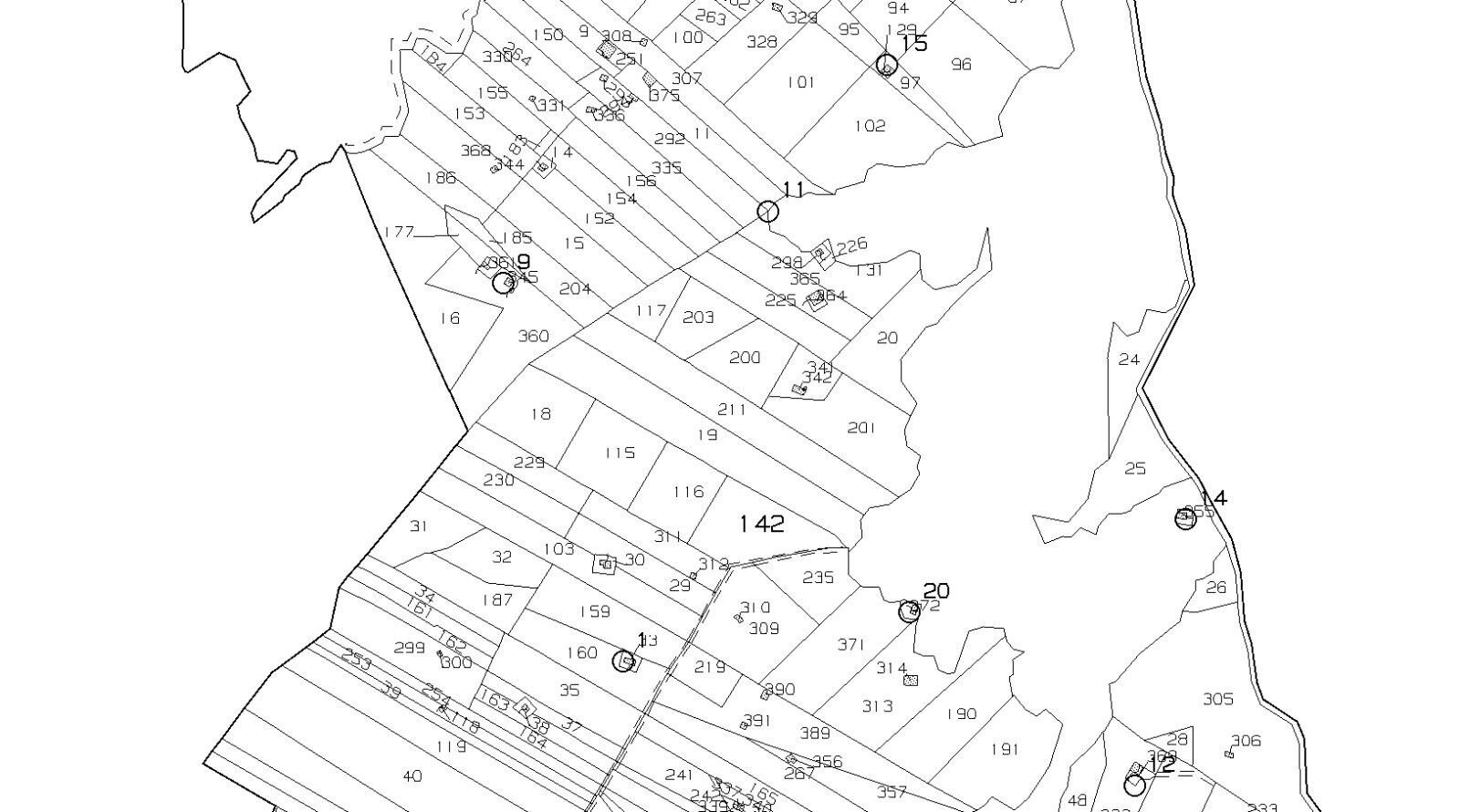 Agricultural land strada Milia, Biancavilla - floor plans 1