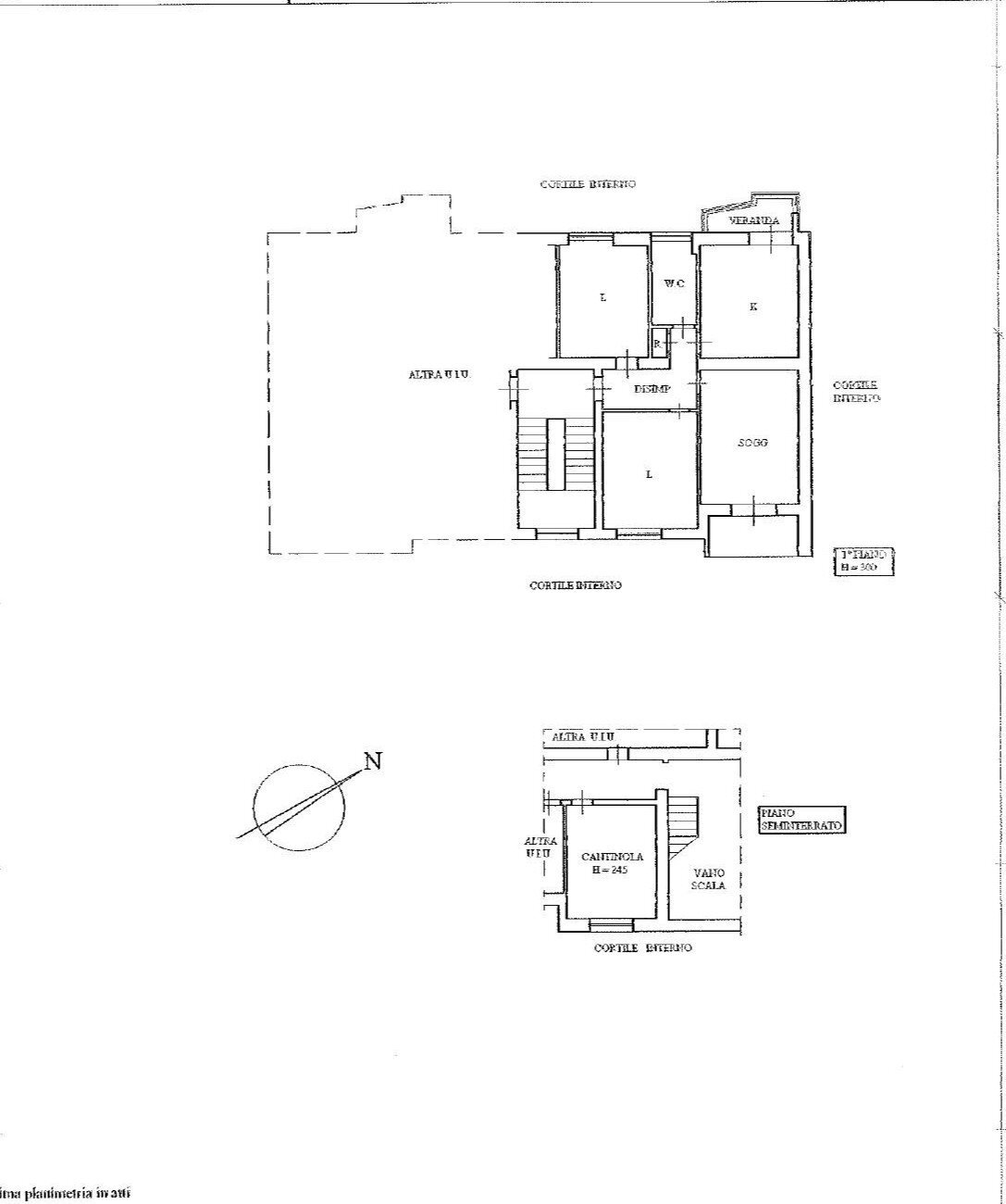 Foto 20 - Apartment Via Della Croce
 
2, Taranto - floor plans 1