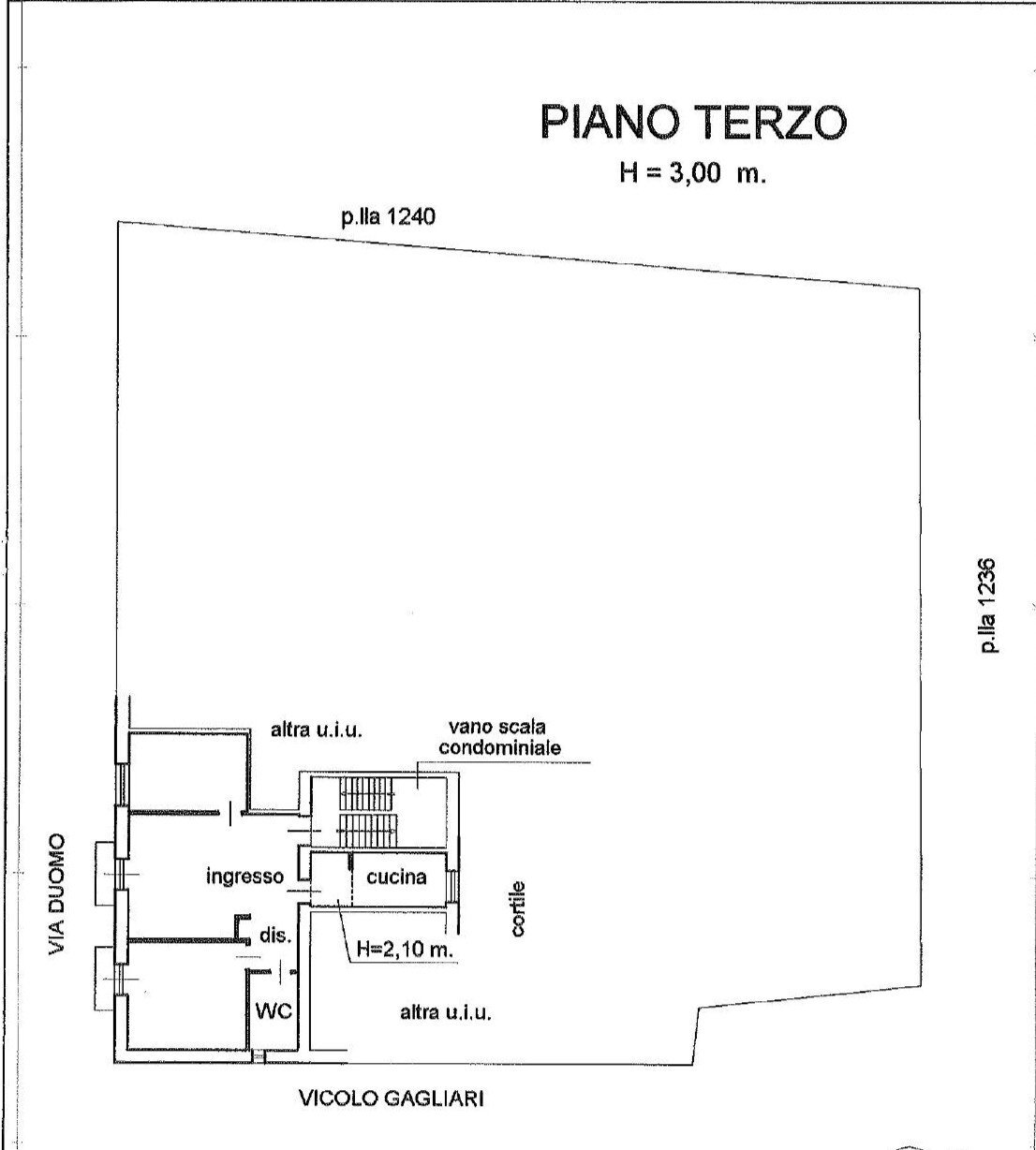 Foto 17 - Appartamento Via Duomo
 
273, Taranto - planimetria 1