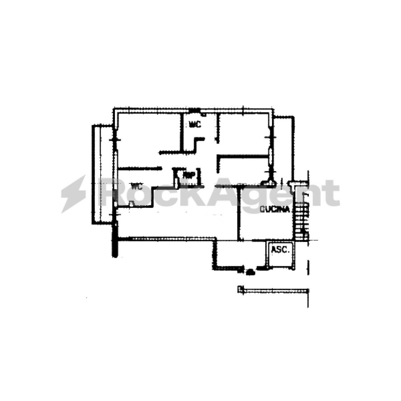 Four-room apartment viale dei Bizantini, 75/2, Catanzaro - floor plans 1
