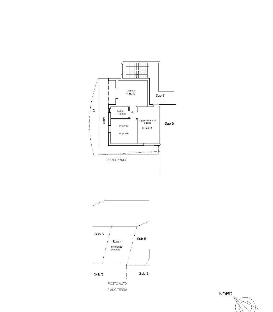 Foto 27 - Trilocale Strada Torremozza
 
19, Nardò - planimetria 1
