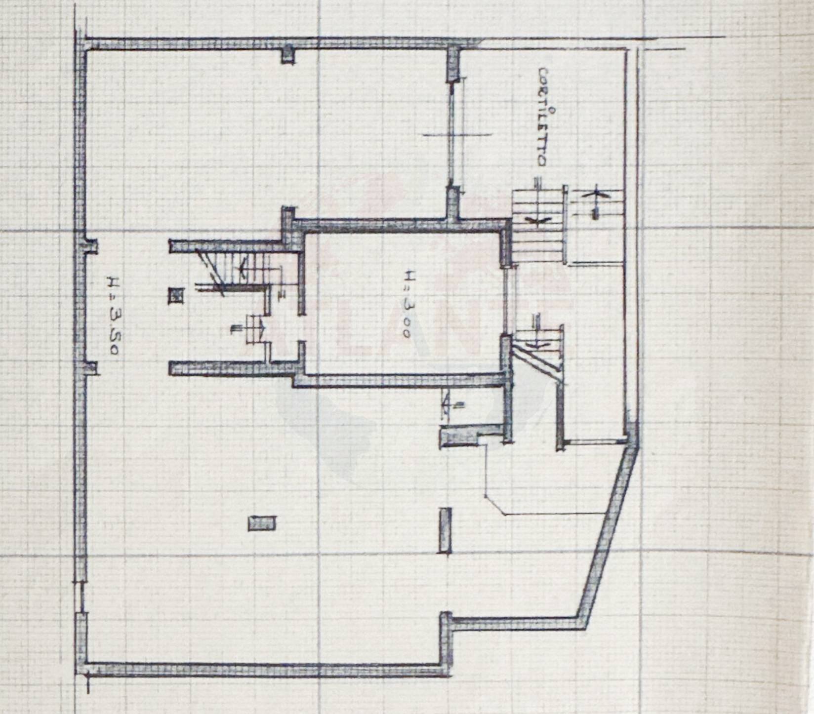 PLAN CANTINA - Semi-detached house Via IV Novembre, Bistagno - floor plans 1