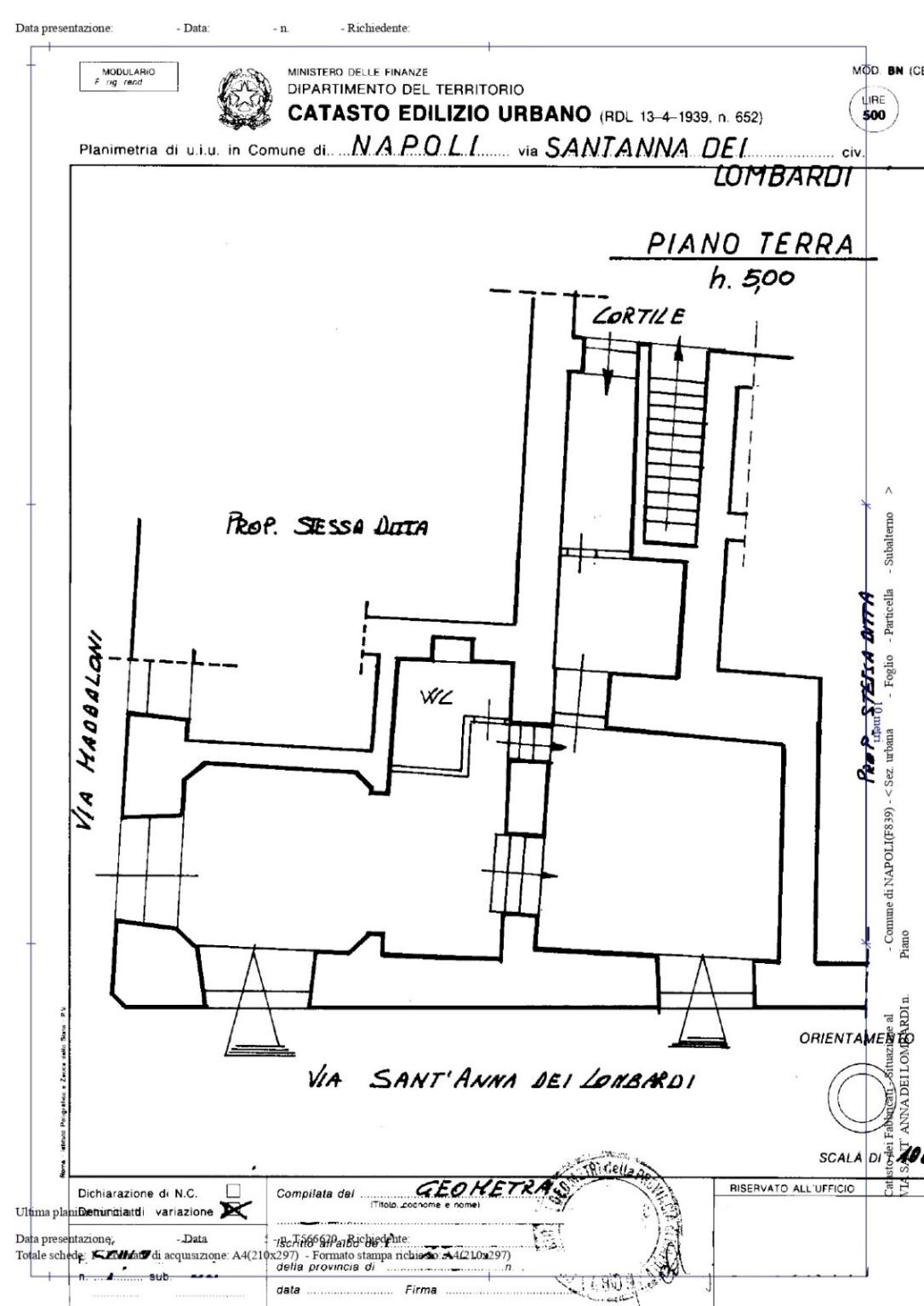 Shop Napoli - floor plans 1